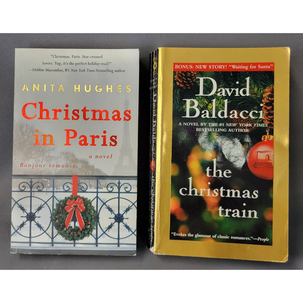 Christmas Romance Books Novels Paperback Lot‎ Of 2 Christmas In The Park +